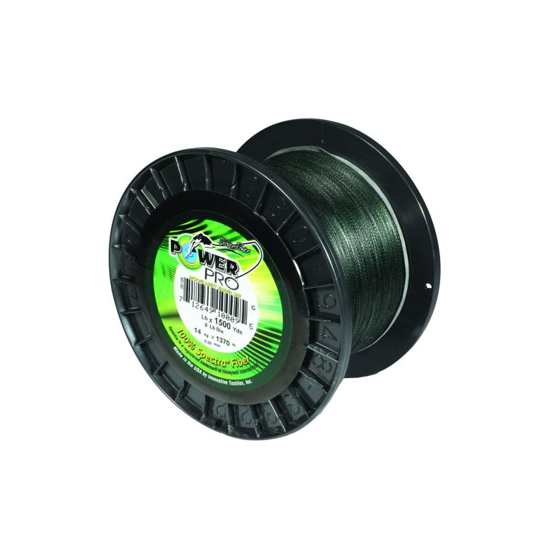Power Pro PowerPro Braided Fishing Line - Moss_Green - 100lb - 500yd/455m (21101000500E) - Image 2