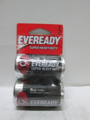 Eveready بطاريات إيفر ريدي سوبر هيفي ديوتي 1.5 فولت - 2 عبوة - Image 2