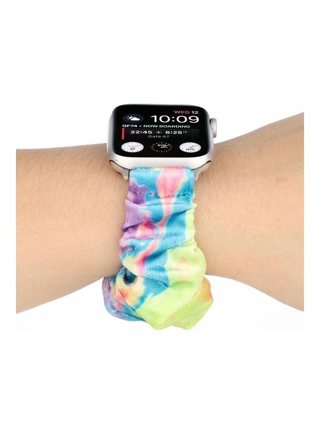 NIBEMINENT Replacement Watchband For Apple Watch Series 7 45mm/6 & SE 5 4 44mm/3 2 1 42mm Multicolour - Image 5