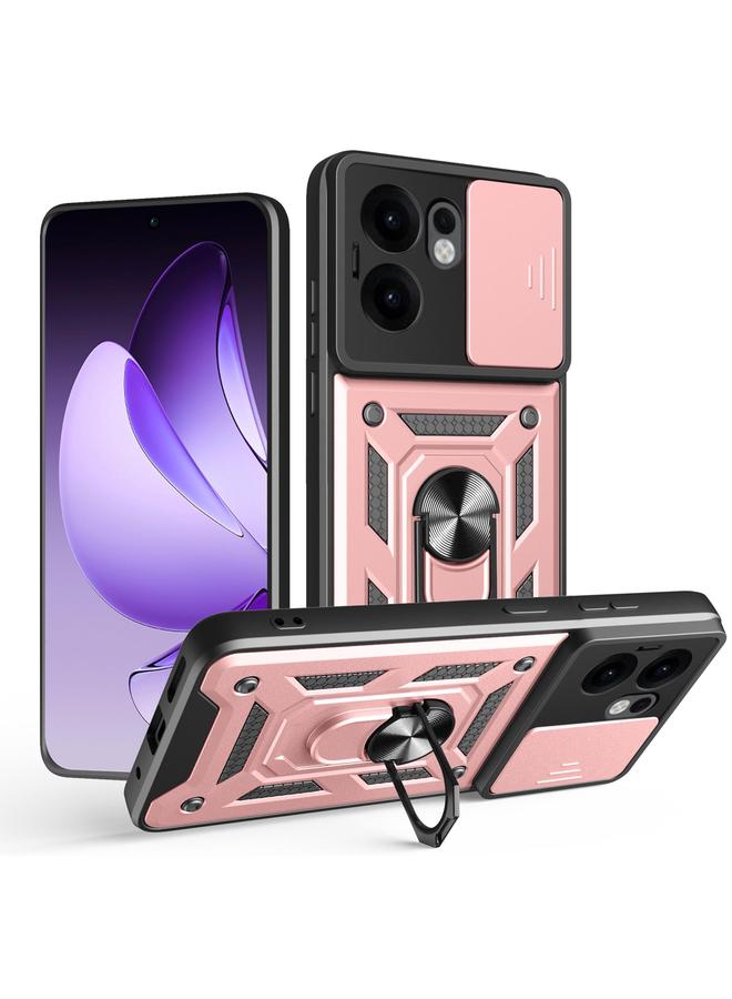 S-TOP Case For OPPO Reno13 F 4G / 5G Sliding Camera Cover Design TPU Hybrid PC Phone Case - Image 1