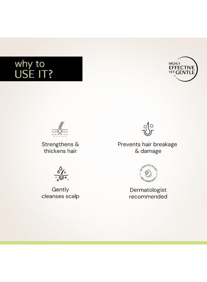 Deconstruct Nourishing Shampoo For Hair Breakage | Keratin & Biotin | For Dry and Frizzy hair | Gently Removes Excess Oil | Prevents Hair Breakage | For Healthy Hair | For Men & Women | 200ml - Image 2