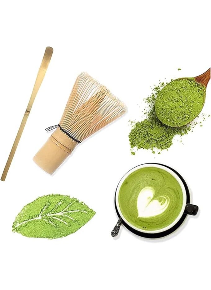 Matcha Whisk Set, 4 Piece Matcha Tea Set with Ceramic Bowl, Prong Bamboo Whisk, Whisk Holder and Traditional Scoop, Matcha Stirrer Set for a Traditional Cup of Matcha （Gradient Green） - pzsku/Z52C79EF5D40D8907B8B0Z/45/_/1728377510/bdbd2c2f-2462-4c60-8802-c0f587b7abc1