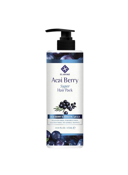 Elabore Elabore Acai Berry Super Hair Pack 1606floz 475ml 