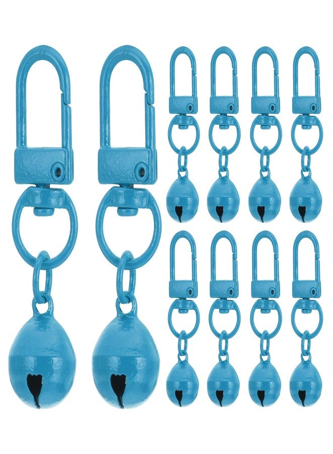 PATIKIL 20 PCS Dog Bell, Cat Bell Small Pet Collar Bells, Sky Blue - Image 1