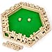 ropoda Shut The Box Game Upgraded 16 Player Wooden Board Games for Adult and Kids Shut The Box Dice Game Addition Training Fun for Family Game Night - Image 4