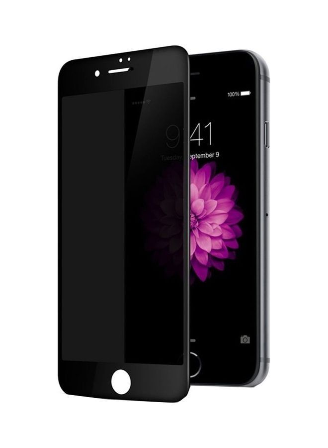 BORTONY Privacy Tempered Glass Screen Protector For Apple iPhone 6S Black - Image 1