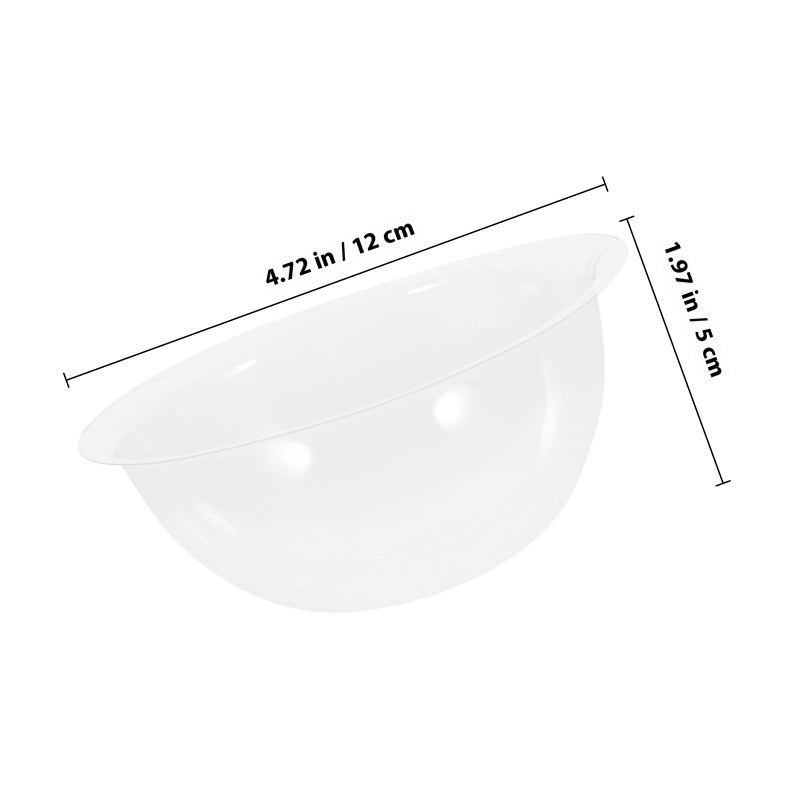 20Pcs Transparent Cover Food Cover Snack Tray Cover Clay DIY Materials - Image 2