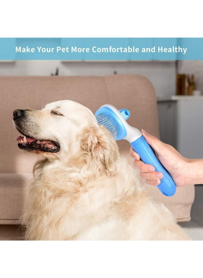 Grooming Tool Cleaning Slicker Brush for Dogs and Cats