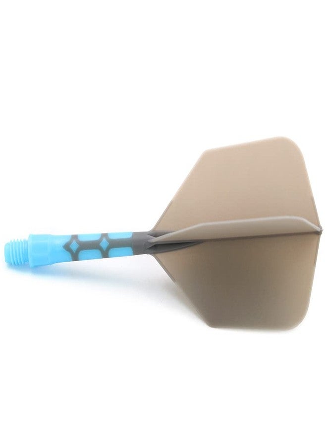 CUESOUL ROST T19 Integrated Dart Shaft and Flights Big Wing Shape Grey 28mm-Say Goodbye to Falling Dart Flight - Image 2