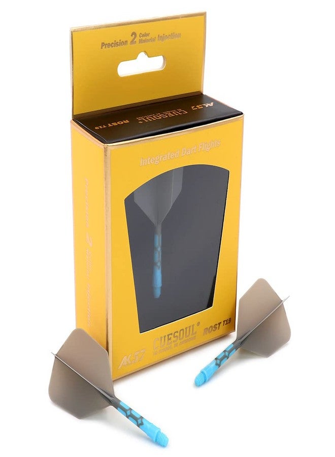 CUESOUL ROST T19 Integrated Dart Shaft and Flights Big Wing Shape Grey 28mm-Say Goodbye to Falling Dart Flight - Image 4