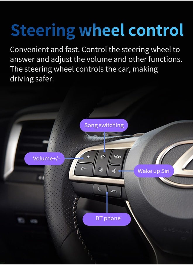 XUTIANZE - 5-inch HD IPS screen car MP5 player Dual USB port / TF card / TYPE-C port 2.1A fast charging / Bluetooth hands-free / FM radio support remote control operation and cell phone mirroring function - Image 1
