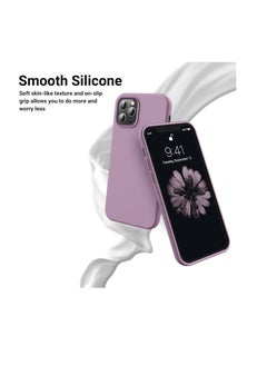 Generic Premium Soft Liquid Silicone Rubber Full-Body Protective Bumper Case for iPhone 12/ iphone 12 Pro  - Image 4