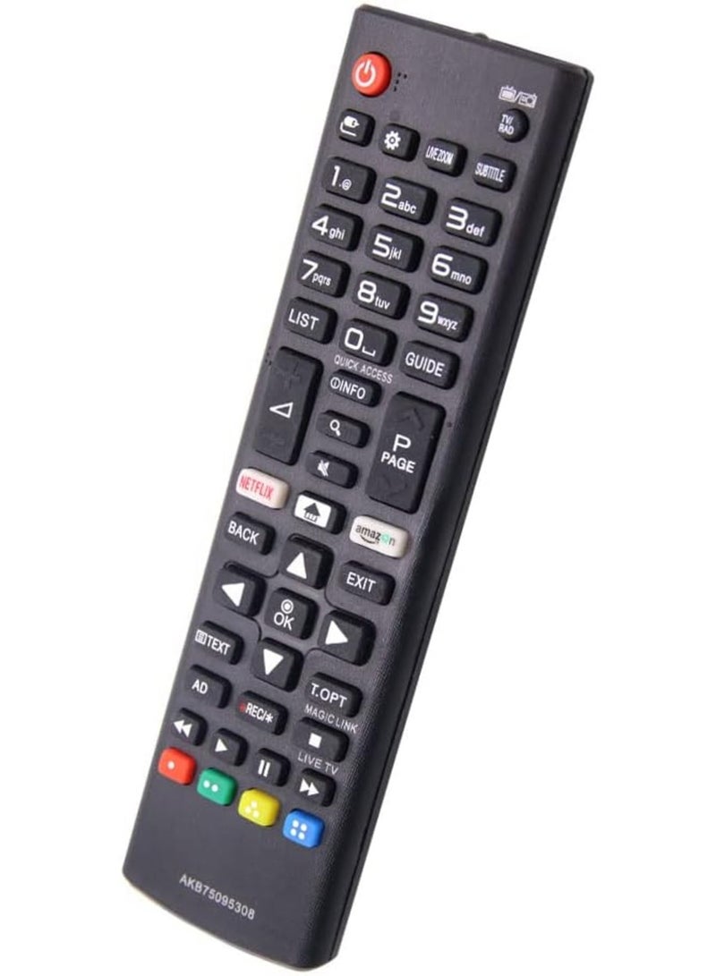 ELTRAZONE Replacement LG Remote Control for LG TV – Compatible with LG Smart TV Models 32LJ610V, 43UJ634V, 49UJ634V, 55UJ634V, 60UJ6307, 65UJ634V – Battery Included - Image 4