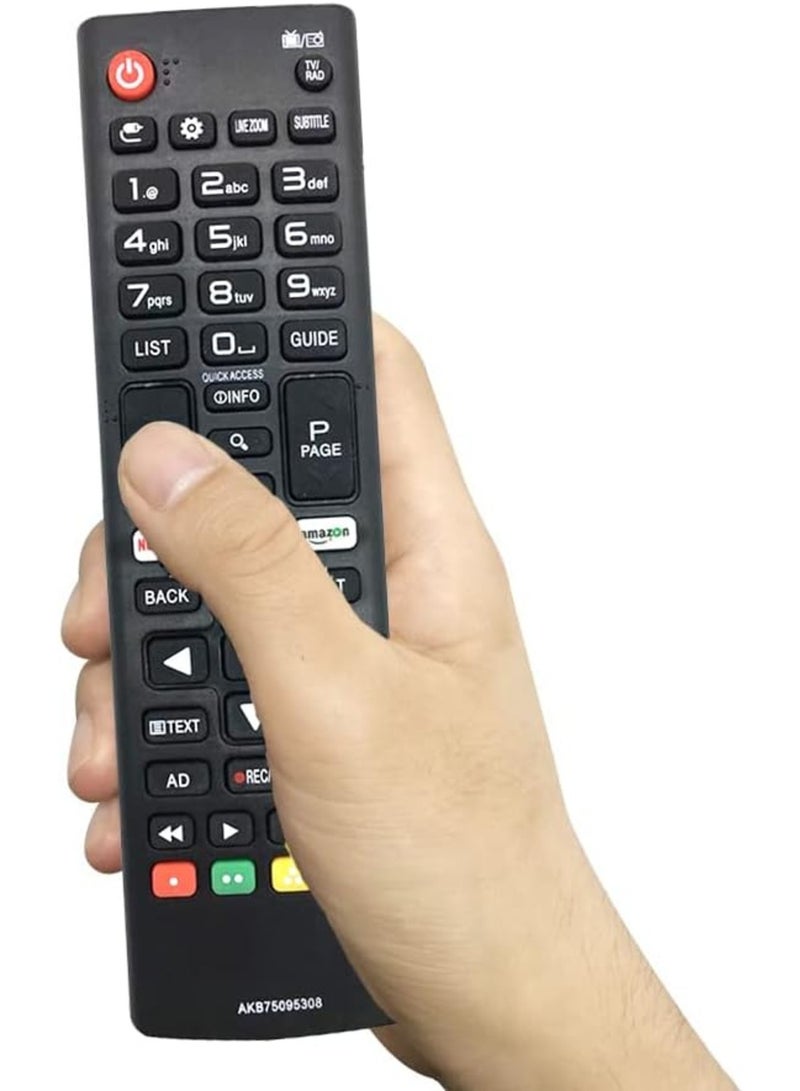 ELTRAZONE Replacement LG Remote Control for LG TV – Compatible with LG Smart TV Models 32LJ610V, 43UJ634V, 49UJ634V, 55UJ634V, 60UJ6307, 65UJ634V – Battery Included - Image 3