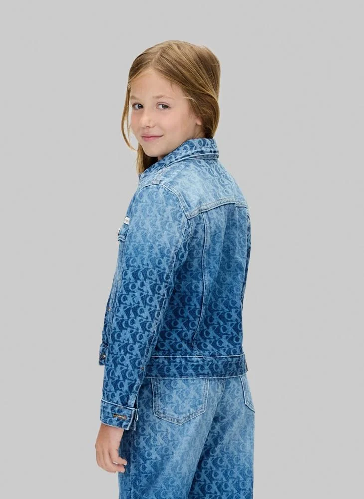 Calvin Klein Jeans Youth Logo Denim Jacket