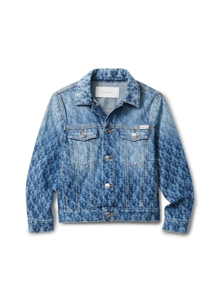 Calvin Klein Jeans Youth Logo Denim Jacket