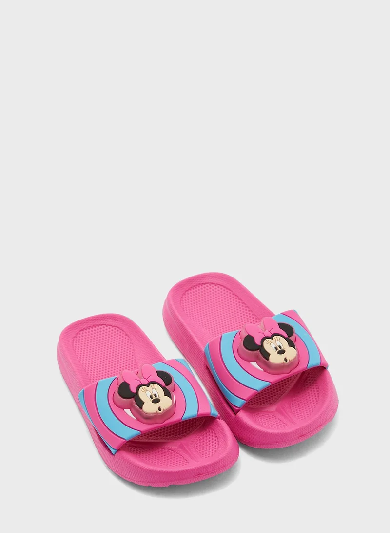 Disney Minnie Slider With Led Light Badge