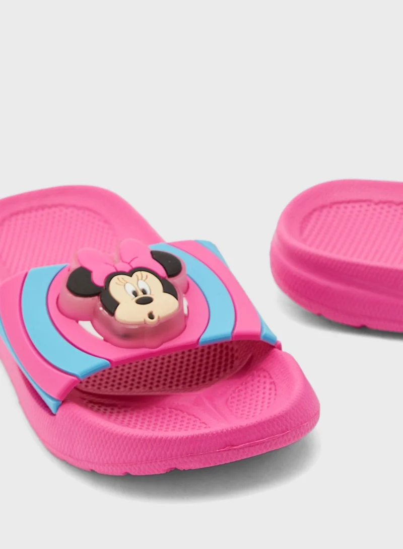Disney Minnie Slider With Led Light Badge