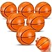 MiniInflat 6 Pcs 4 Mini Foam Basketballs for Kids Adults Squeeze Stress Ball Safe Soft Replacement Beach Pool Basketball for Indoor Hoop Toddler Quiet Bouncy Sport GameOrange - Image 2