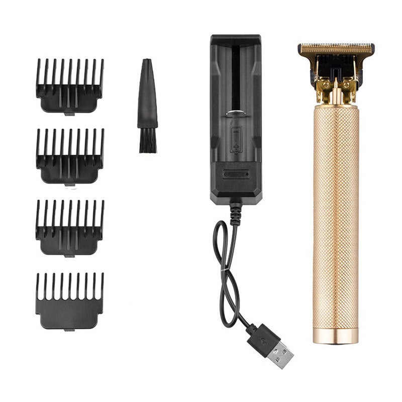 T9 Professional Hair Trimmer Men Hairstyle Cutter Carving Tool Electric Haircut Machine with Rechargeable Base - Image 1