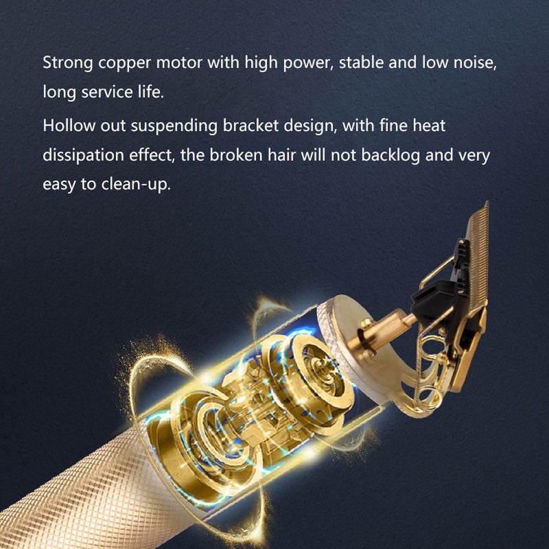 T9 Professional Hair Trimmer Men Hairstyle Cutter Carving Tool Electric Haircut Machine with Rechargeable Base - Image 5