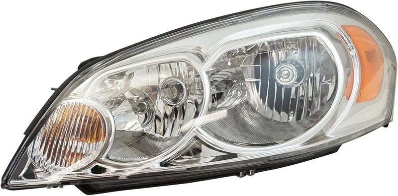 TRQ Left Headlight Assembly for 2006-2013 Chevrolet Impala & 2006-2007 Monte Carlo - Image 1