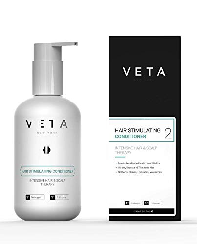 Hair Stimulating Conditioner For Hair Loss 1 Follicusan 1 Trichogen Prevent Further Thinning Support Lasting stimulation Infuse Healthy Shine Experience Youthful Hair 85 fl oz  Veta