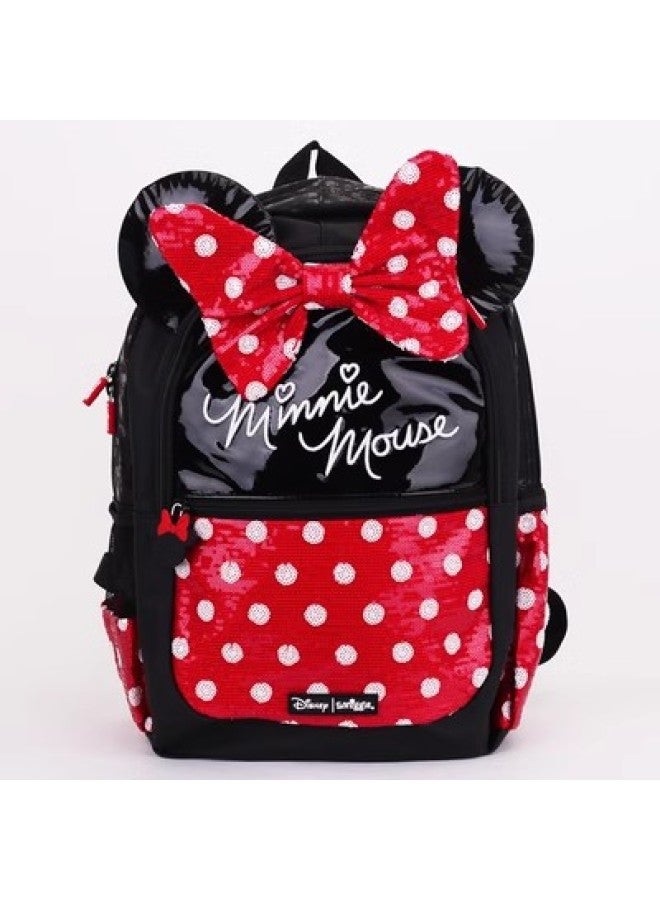 Australia Smiggle Schoolbag Student Schoolbag Primary And Secondary School Student Backpack Outdoor Leisure Bag Backpack-Color:Black Harry Potter Large Schoolbag 42*30CM  - Image 3