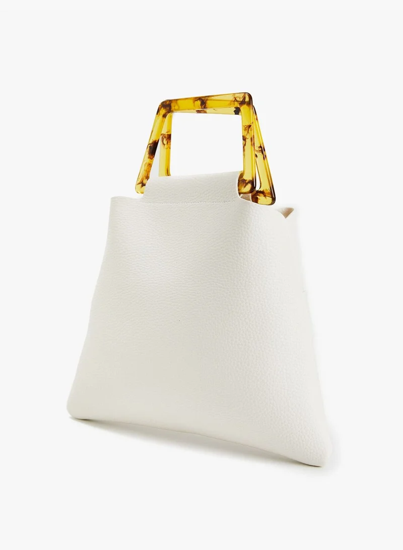 كوتون Faux Leather Bag