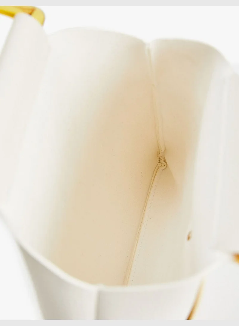 كوتون Faux Leather Bag