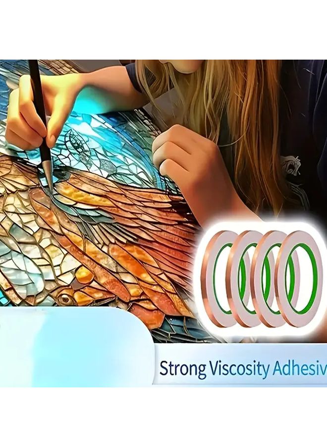 10mm Double Sided Conductive Copper Foil Tape 787.4 Inch EMI Shielding Electrical Repairs - Image 4