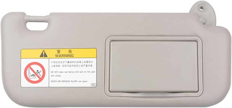 QASULER Car Sun Visor Panel with Makeup Mirror for Toyota Corolla - Image 1