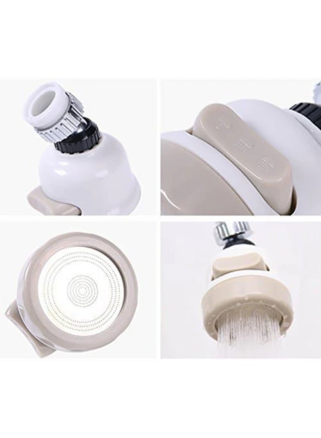 Adjustable Faucet Spray Nozzle with 360° Rotation – Water-Saving Tap Aerator Attachment for Kitchen & Bathroom Sinks – 2-Mode Spray Head with Universal Fit, Easy Installation & Anti-Splash Design - Image 4