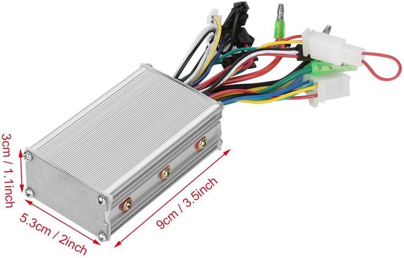 comfrt 350w Brushless Motor Controller, 36V/48V 350W Electric Bicycle Brushless Motor Speed Controller Fit for E-Bike and Scooter Brushless Motor Controller 36V - Image 5