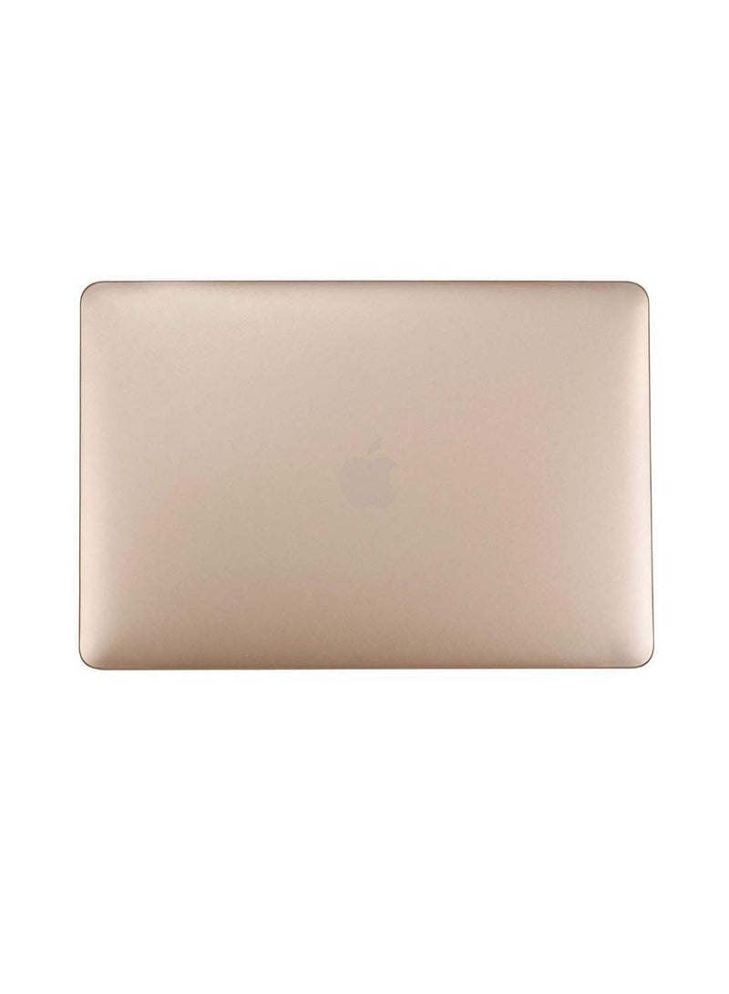 NIBEMINENT Hard Shell Case Cover For Apple Macbook Pro 13-Inch Gold  - Image 3