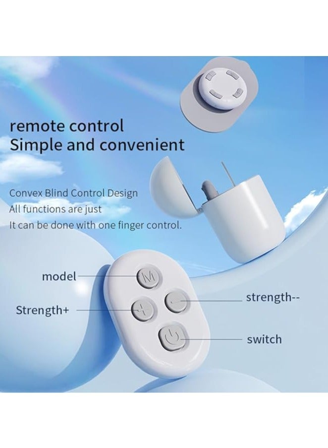 general Massager for pain relief, wireless with rechargeable charging case, 6 modes, 16 intensities, portable mini massager for neck, shoulder, back, waist, arm, leg pain - Image 3