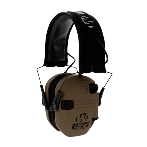 Walker's Razor Rechargeable MUFF - FDE - Image 1