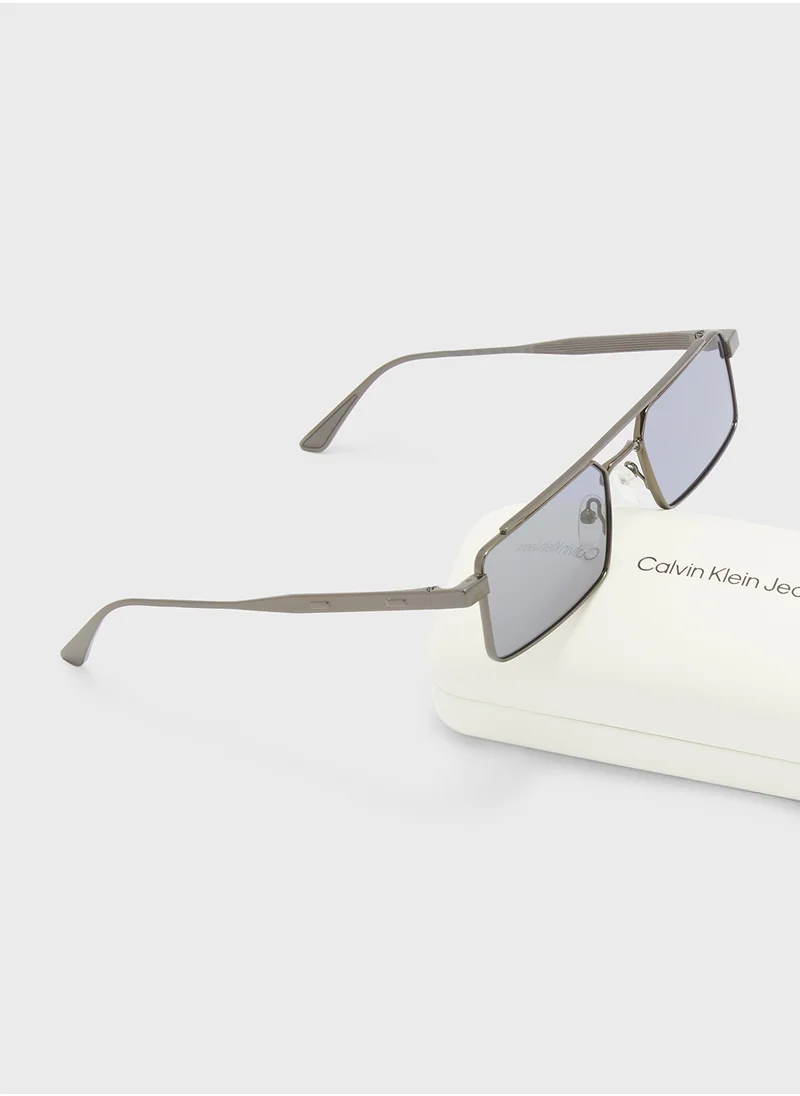 CALVIN KLEIN Modified Rectangle Sunglasses Ck24111S