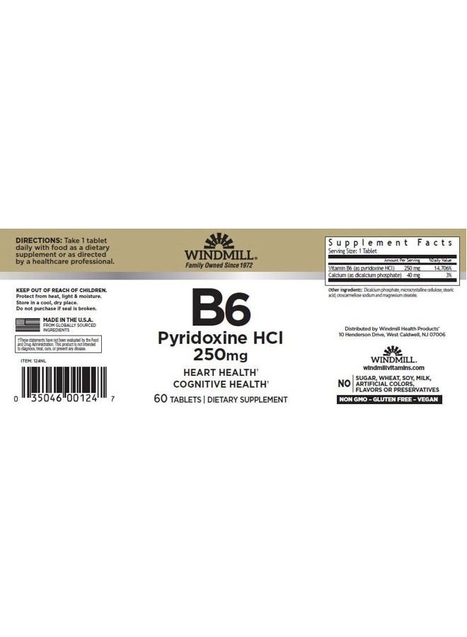 WINDMILL Vitamin B Tabs Mg Wmill - Image 3