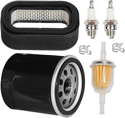 HIFROM HIFROM 11013-2139 Air Filter Combo Pre-Filter with 49065-7010 Oil Filter Fuel Filter Spark Plug Tune Up Kit Replacement  - Image 1