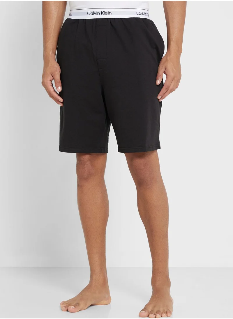 CALVIN KLEIN Logo Band Shorts