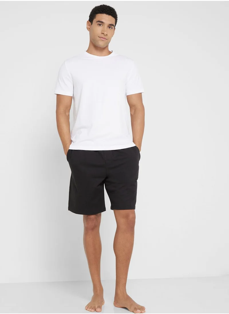 CALVIN KLEIN Logo Band Shorts