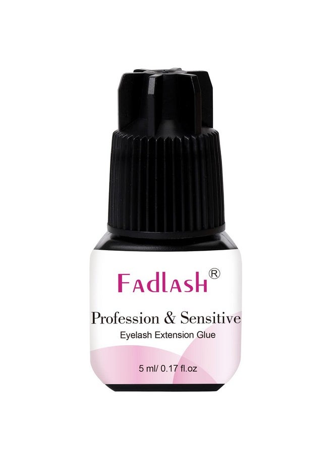 FADLASH - Eyelash Extension Glue Fadlash Extra Strong Lash Glue 5Ml 1S Dry Time 8 Weeks Retention Lash Extension Glue Maximum Bonding Power Professional Use Only (Never For Diy/Cluster Lashes) - Image 1