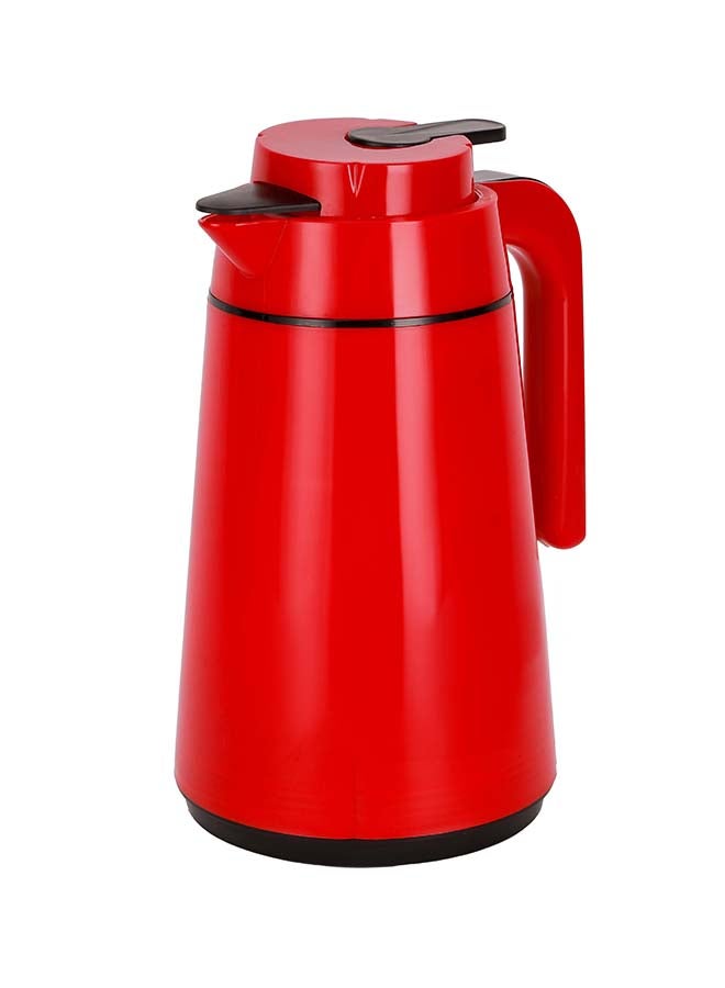 Royalford 1L Vacuum Flask RF12168 with Pink Glass Inner and PP Outer Body Keeps Your Drinks Hot or Cold, Asbestos-Free and Hygienic Leak-Proof and Portable Design Suitable for Indoor and Outdoor Multicolor 1Liters - Image 2
