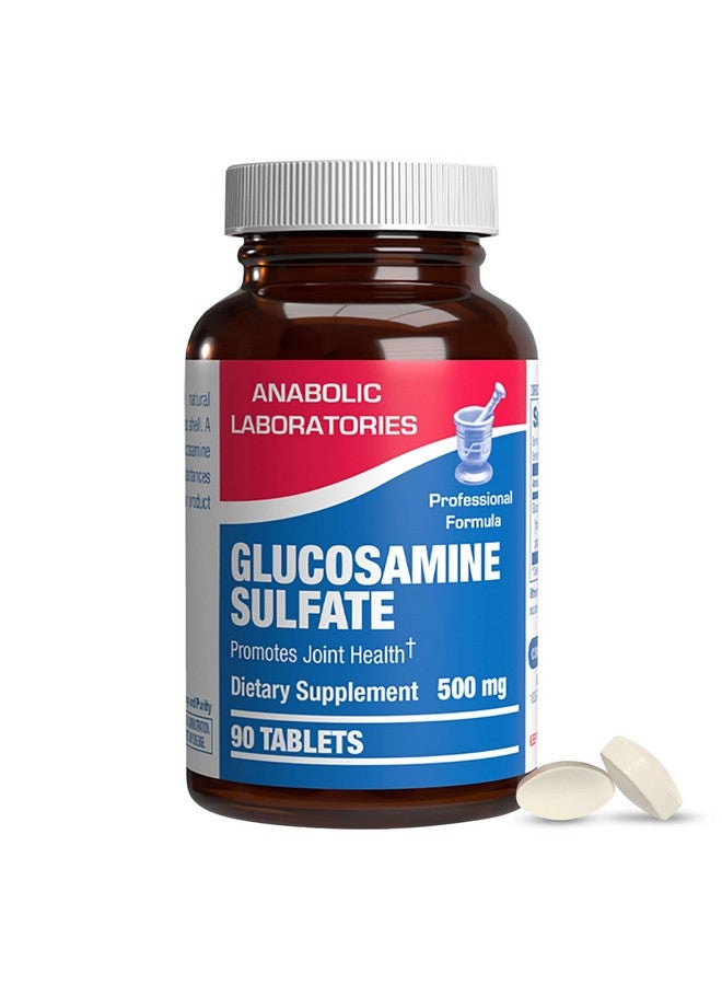 Anabolic Laboratories Glucosamine Sulfate 500mg - 120 Glucosamine Joint Supplements for Men and Women - for Joint Tissue and Cartilage Health - Image 1