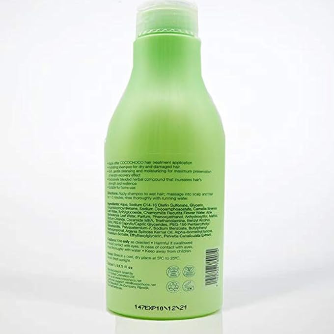 COCOCHOCO PROFESSIONAL FREE SULPHATE SHAMPOO, 400 ML - Image 2
