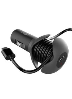 Ipega PG-SW057 2 in 1 Fast Car Charger USB Type C With Winding Cable for Nintendo Switch/Smartphones/Tablets 12V Fast Charging  - Image 2