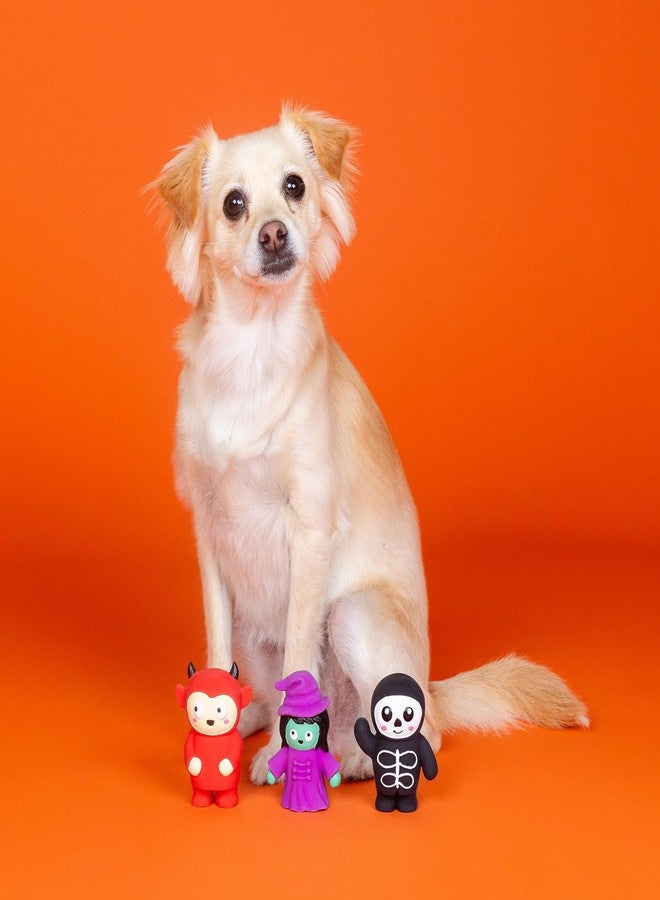 Fringe Studio Mini Latex Dog Toy, Fright This Way, 3 Piece Set, PetShop Collection (367059) - Image 5