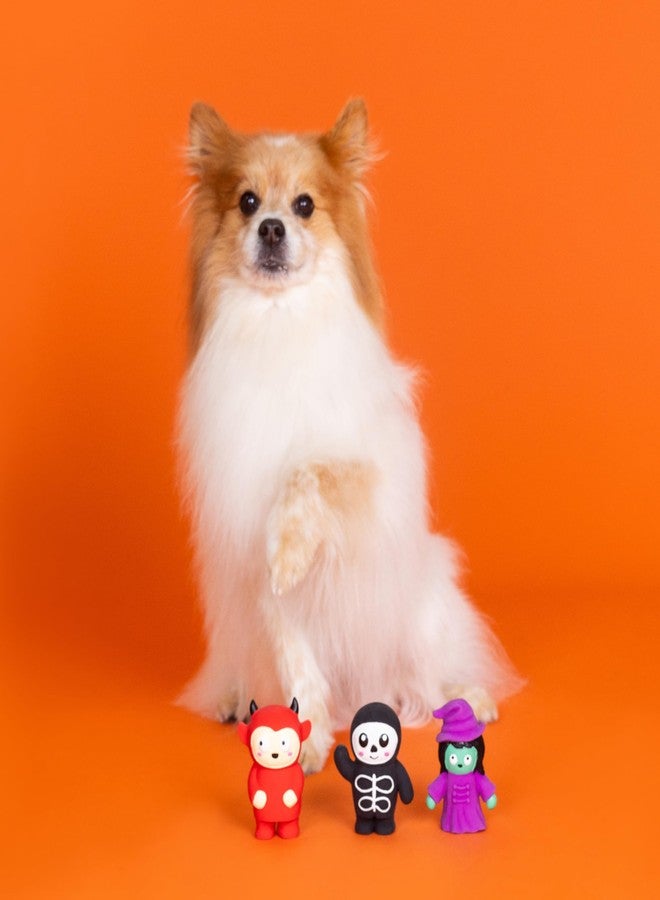 Fringe Studio Mini Latex Dog Toy, Fright This Way, 3 Piece Set, PetShop Collection (367059) - Image 3