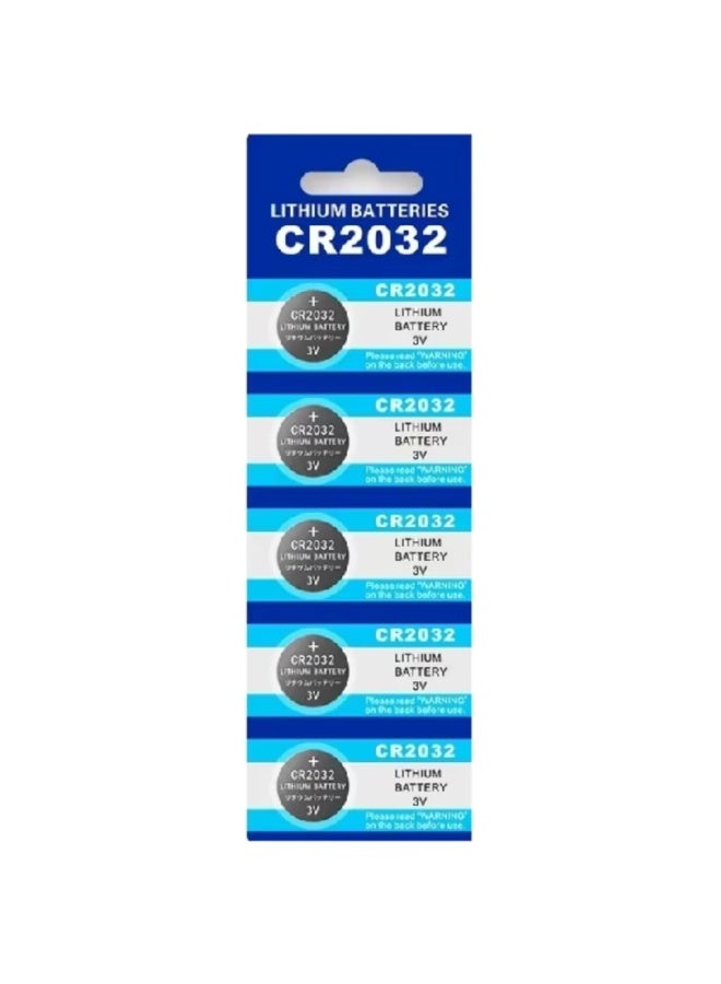 Accell CR2032 3V Lithium Coin Cell Battery (Pack of 5) — Long-Lasting, Leak-Resistant Button Cells for AirTag, Key Fob & Watches - Image 2